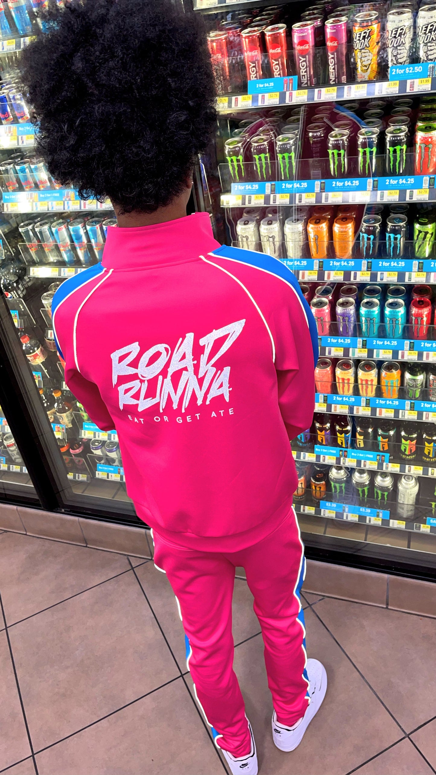 3M Alpha Set (Pink/Blue) Tracksuit-Tracksuit-RoadRunna-RoadRunna